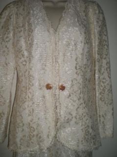 Yvonne Lafleur New Orleans Lace Suit 6 Jacket Top Skirt Occasion