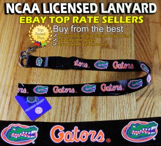 Florida Gators Detachable Team Logo Keychain Lanyard NCAA Football
