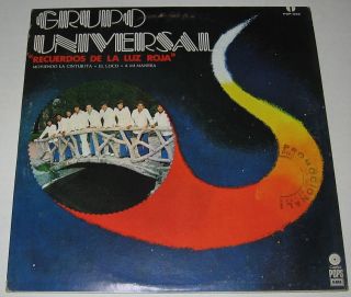 Grupo Universal Recuerdos de La Luz Roja LP Cumbia