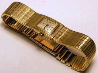 1950s Swiss Made 17 Jewel La Marque Gold Plated Wrist Watch
