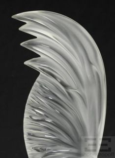 Lalique Coq NAIN Crystal Rooster Figurine
