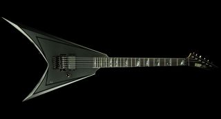 ESP Alexi Laiho Blacky Signed Electric Guitar Ebony Fretboard Floyd