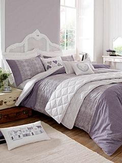 Kirstie Allsopp Alberta bed linen in lilac   