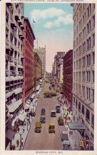 Postcard Petticoat Lane Kansas City MO