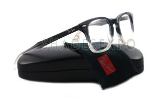 New Ray Ban Eyeglasses RB 5244 Black 5073 45mm Auth