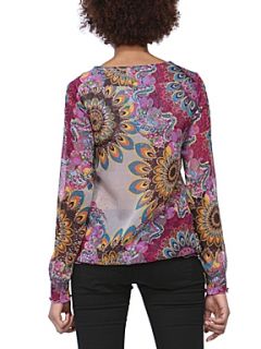 Desigual Brewster blouse Maroon   