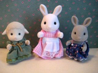 Sylvanian Families Calico Critters Five Figures Foxes Rabbits More