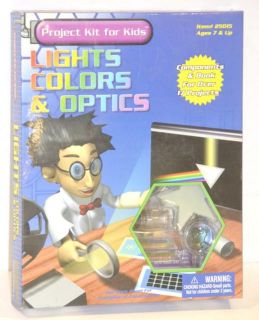 Jazwares Project Kit for Kids Lights Colors & Optics Craft Experiment