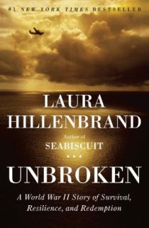 Unbroken A WWII Story Laura Hillenbrand Hardcover Book