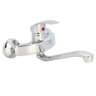 Practical Copper Wall Mounted Bathroom Sink Shower Faucets