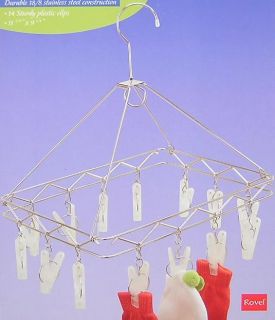 882 Stainless Steel Hanging Hanger Laundry Dryer Clothes Garment Hooks