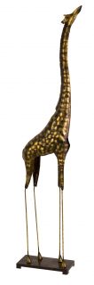 Large Metal Giraffe Statue 47