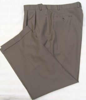Ralph Lauren Wool Cashmere Pants Brown 40 x 30 Perfect