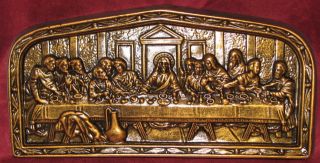Religious Last Supper Wall Sculpture Decor Art 19003