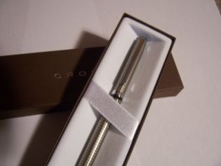 Cross Advantage Diamond Cut Pen 5 Free Refills $80 Dad Boss Doctor