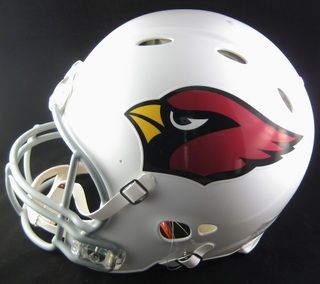 Larry Fitzgerald Signed Cardinals Revolution Pro Helmet