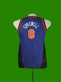 New York Knicks Latrell Sprewell Jersey Champion Youth L