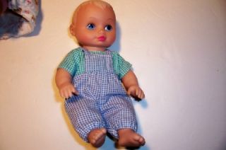 1991 Lauer Toys Inc Boy and Girl Water Baby Dolls