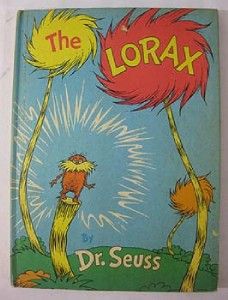 RARE The Lorax Dr Seuss 1971 First Ed Lake Erie Ref Controversial Book