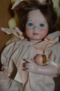 Original Wendy Lawton all Porcelain doll First Birthday. From Special