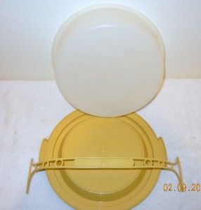 Clear Round Cake Taker Single Layer Cake Covered Pan Dessert