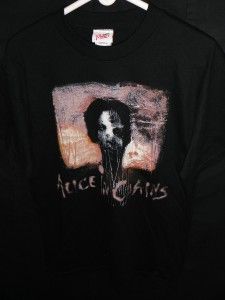 SS ALICE IN CHAINS TEE SHIRT COTTON CONCERT TSHIRT RIP LAYNE STALEY
