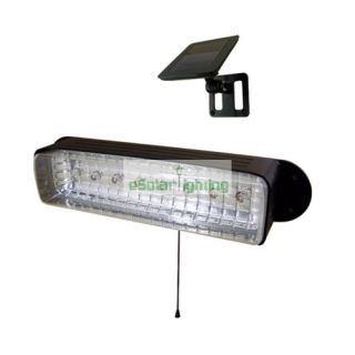 Solar Powered Wall Garage Shed Light 8 LED