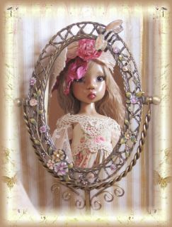 Victorian Rose Outfit for Kaye Wiggs Kish Dollstown 7 MSD 1 4 BJD by B