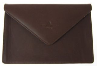 Regent Seven Seas Cruise Brown Leather Jewelry Pouch
