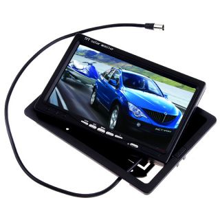 New 7 TFT LCD Color Car Rearview Headrest 16 9 Monitor DVD VCR with