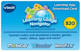 Vtech Learning Application  Card Works with InnoTab MobiGo and