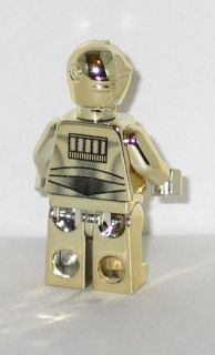 LEGO WHITE BOBA FETT+GOLD C 3PO+CHROME DARTH VADER (SEALED) PROMO