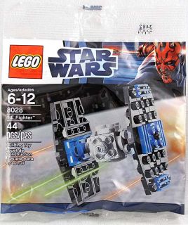 Star Wars Lego Mini Tie Fighter 44 Pcs Bagged 8028