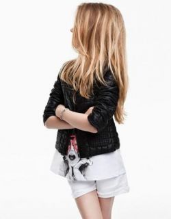 Children Baby Girl Leather Jacket Kids Fashion Jacket Girl Fashion