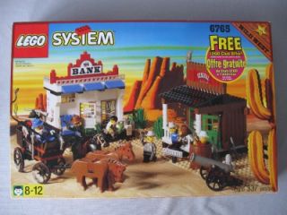 Lego Western Set Gold City Junction 6765 Complete w Box