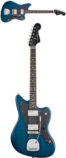 Fender Lee Ranaldo Jazzmaster Sapphire Blue Transparent Electric