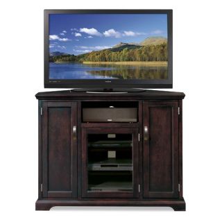Leick Riley Holliday 36 x 46 Corner TV Stand with Storage in