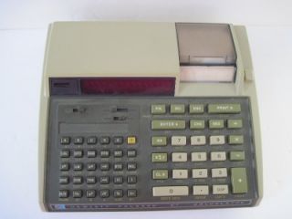 Vintage HP 97 Programmable Printing LED Calculator EXTRAS