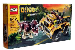 Lego Dino Triceratops Trapper 5885 269 Pcs