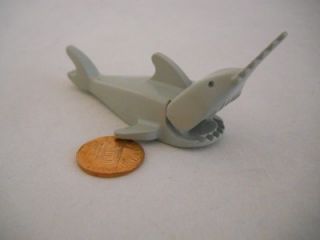 Lego Animal Sawfish Swordfish Grey Shark Ocean Sea Underwater Minifig
