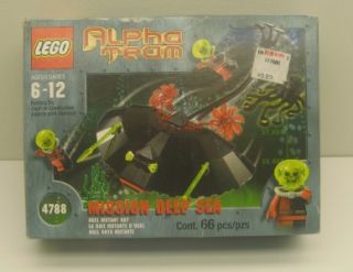 Lego Set 4788 Ogel Mutant Sting Ray Town Alpha Team Space Underwater