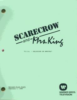 Scarecrow and Mrs King Set of Three TV Scripts Kate Jackson Bruce