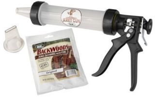 New Lem Jerky Gun 3 4lb Capacity Heavy Duty Backwoods Seasoning w Cure