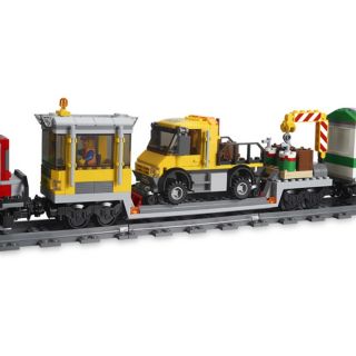 LEGO Red Cargo Train City Set 3677 (Damaged Box)