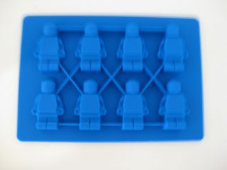 Lego Minifigure Silicone Ice Tray Birthday Party Candy Chocolate Color