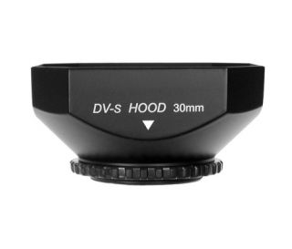 Lens Hood 30mm Screw for Sony DCR TRV39 HDR HC3 HDR SR1