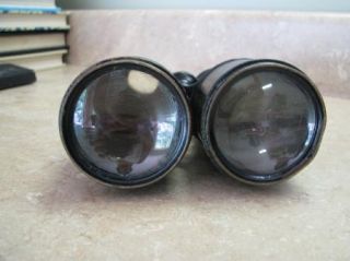 Vintage Antique Lemaire Fabt Paris Field Glasses Binoculars WWI French