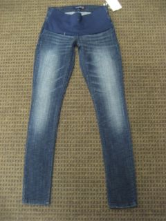 Levi Strauss Maternity Jeans Stretch Skinny 524 Dark Blue Size 3 XS