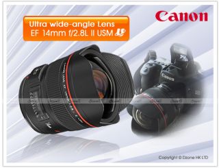 Canon EF 14mm F2 8L II USM Wide Angle Lens L416 0082966212802