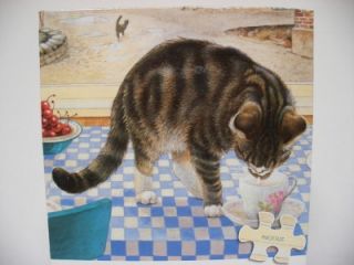 TWIGLET ON THE TABLE Jigsaw Puzzle Large300Pc Ceaco Lesley Anne Ivory